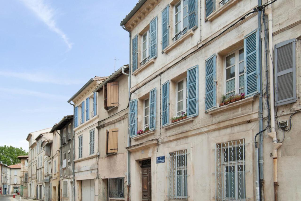 Charming And Large Duplex Flat With Beautiful Terrace In Avignon Apartment Bagian luar foto